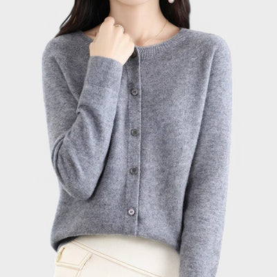 JESSICA – Cashmere Knit Cardigan