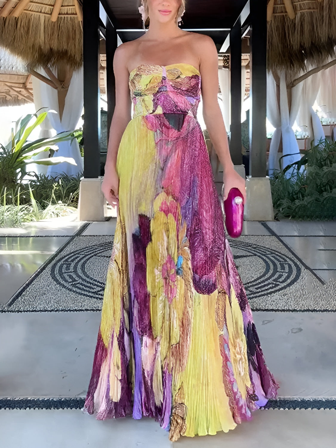 Ella™ | Floral Maxi Dress