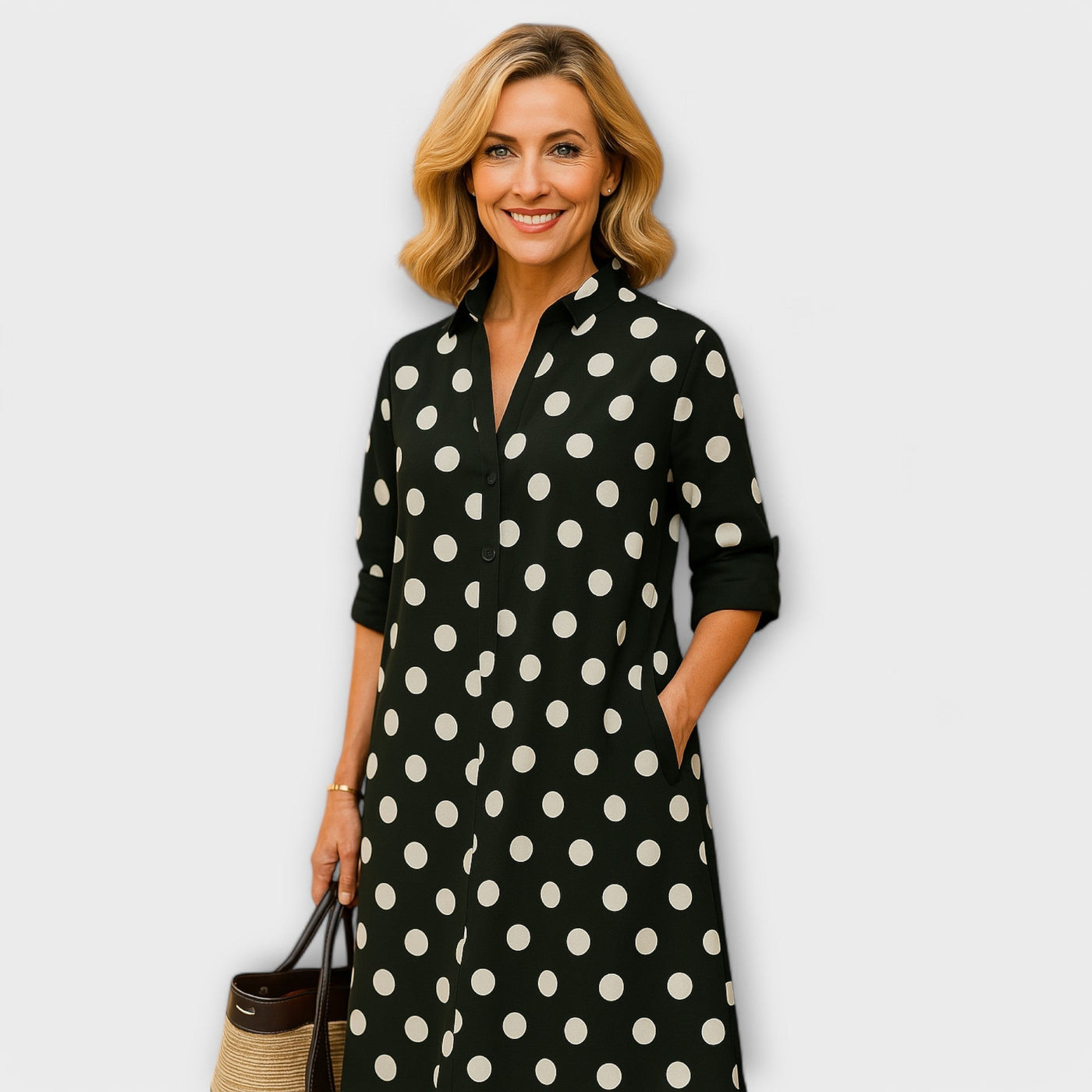AURORA – Modern Shirt Dress