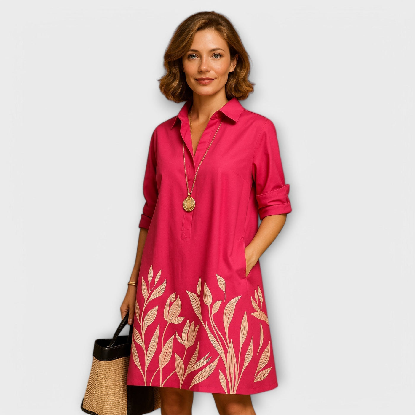 AURORA – Modern Shirt Dress