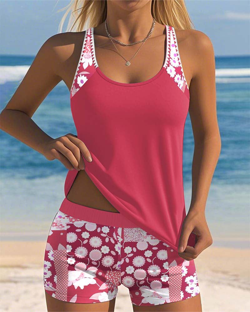 Virella | Summer Blossom Tankini