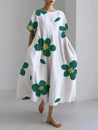 CATERINA – Maxi Dress Flowers Summer