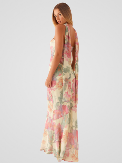 Aperti™ | Bandeau Dress in Floral Chiffon