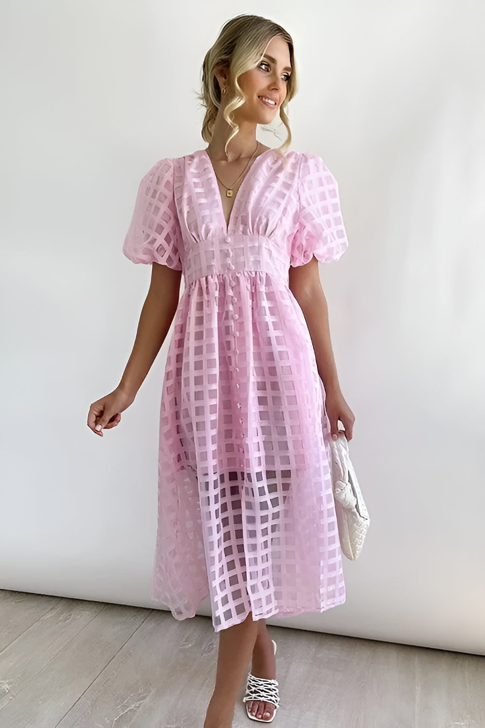 Ella™ | Maxi Dress with Elegant Graphic Print