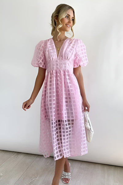 Ella™ | Maxi Dress with Elegant Graphic Print