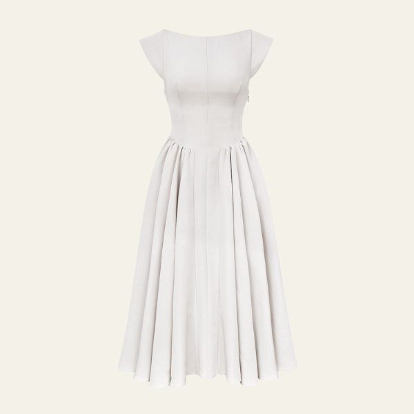 Iva™ | Elegant Dress with Open Back