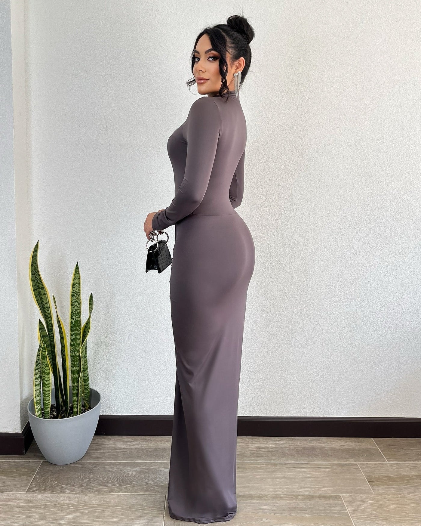 Alara™ | Long Pleated Maxi Dress