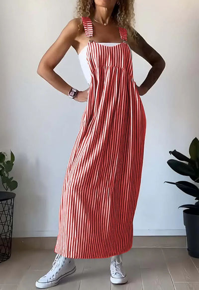 ALICE – Casual Jumpsuit with Striped Pattern