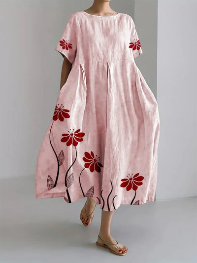 SABRINA – Maxi Dress Floral Elegant