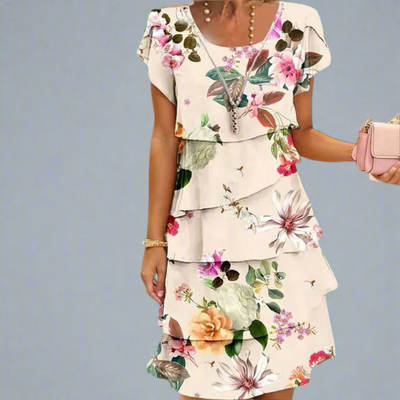 Ismene | Florales Maxikleid mit eleganter Leichtigkeit