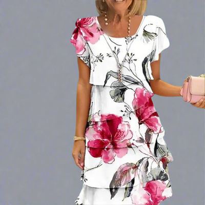 Ismene | Florales Maxikleid mit eleganter Leichtigkeit