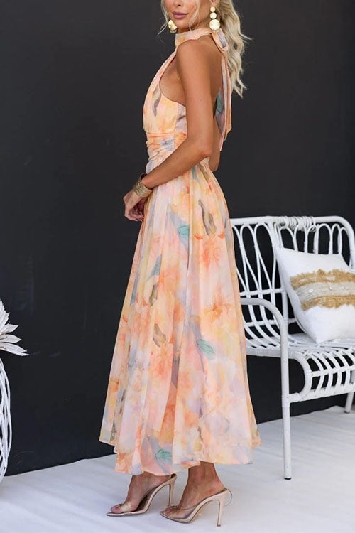 Dafna™ | Printed Maxi Dress