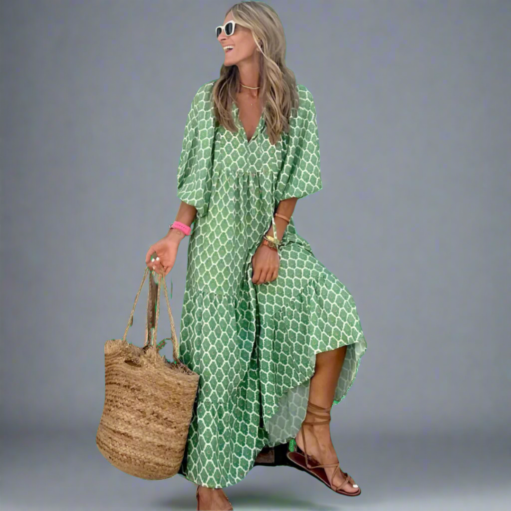 Paldruna | Elegant Maxi Dress with Comfort Fit