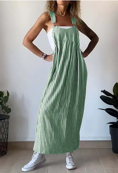 ALICE – Casual Jumpsuit with Striped Pattern