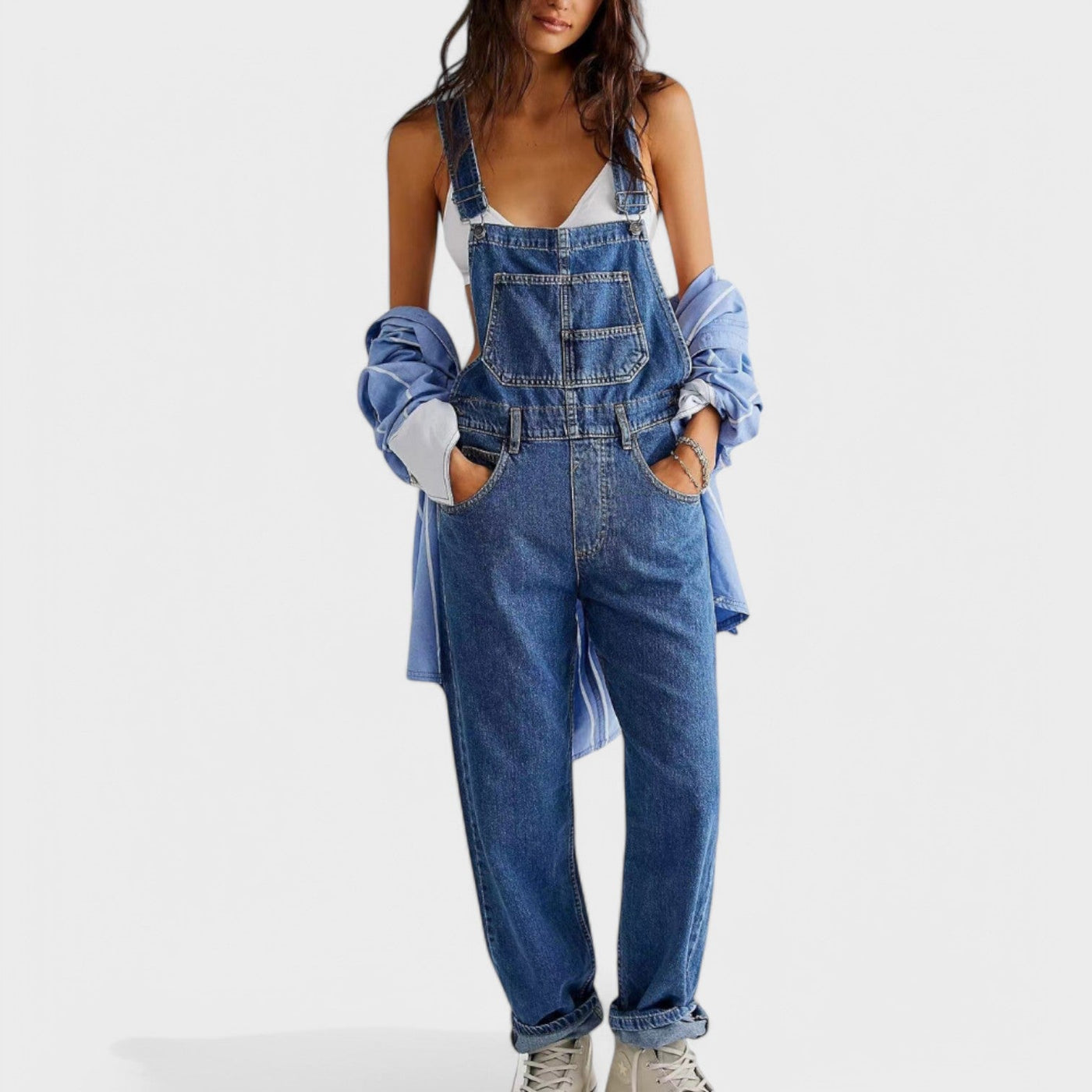 JULIA – Denim Jumpsuit
