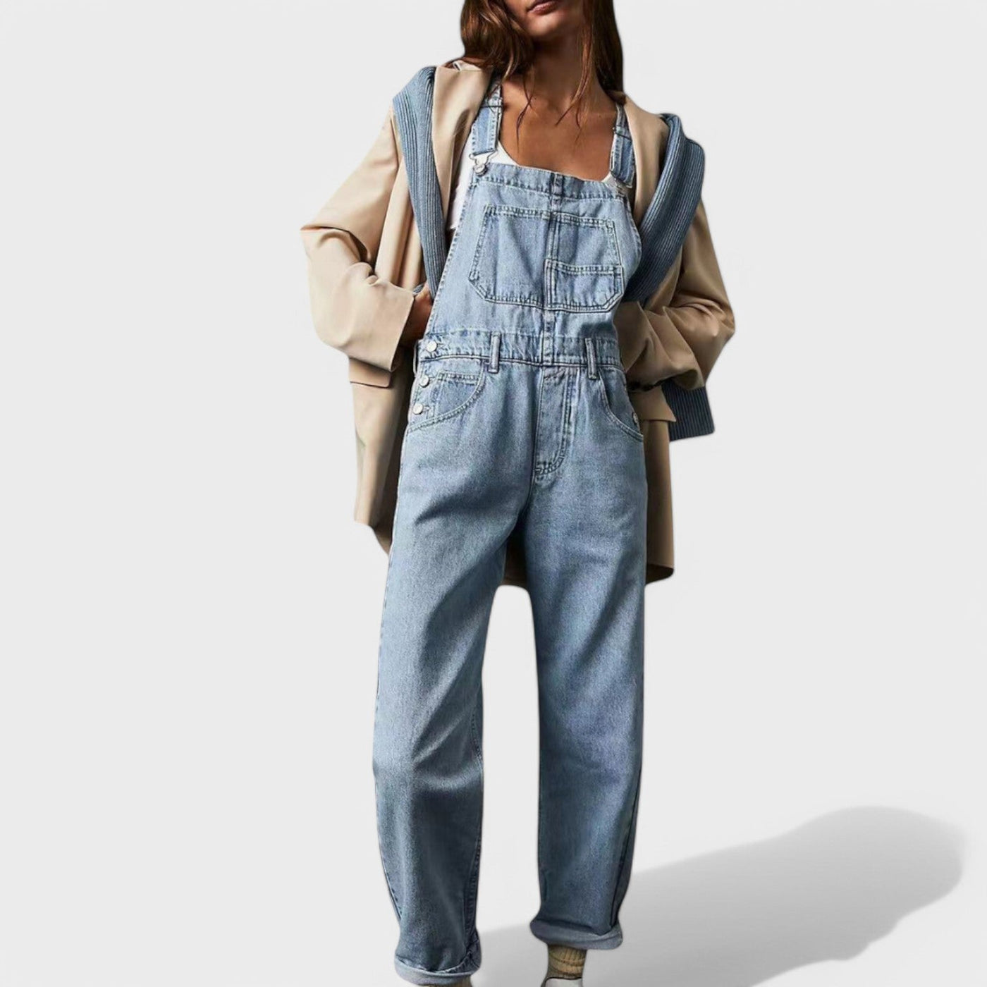 JULIA – Denim Jumpsuit