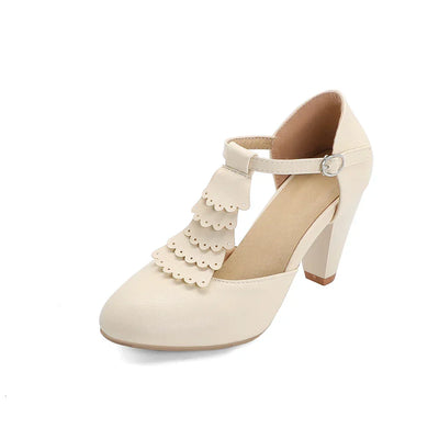 CAMILA – T-Strap Platform Mary Janes