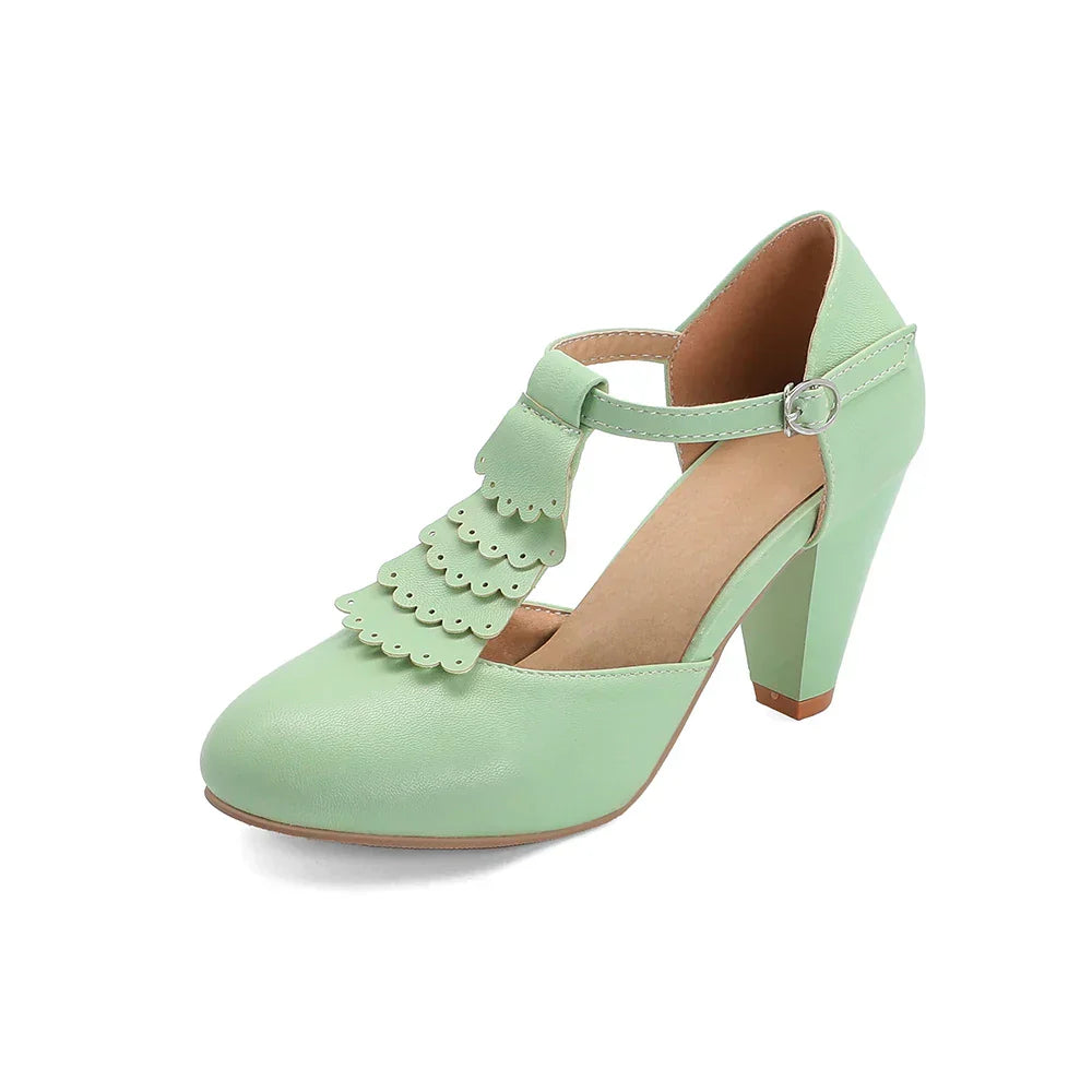 CAMILA – T-Strap Platform Mary Janes