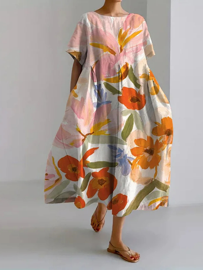 VALENTINA – Maxi Dress Floral Summer