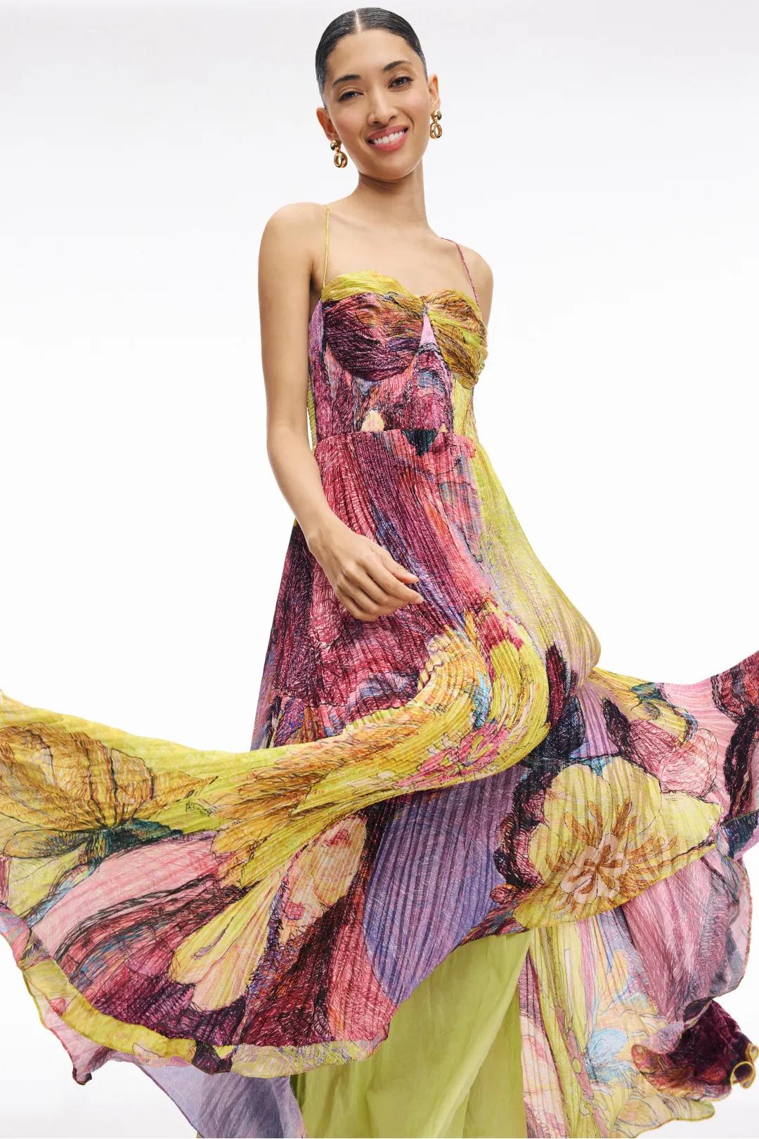 Ella™ | Floral Maxi Dress