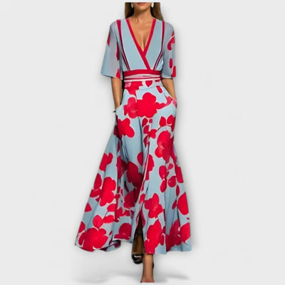 Vittoria™ | Elegant Floral Dress in Sheath Style