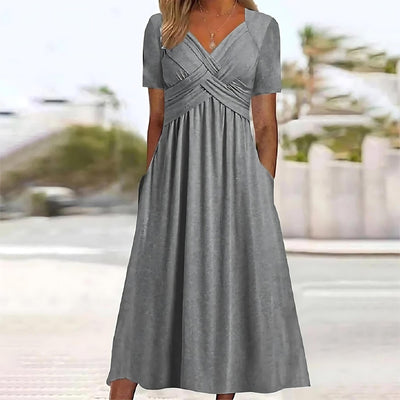 SOFIA – Elegant Midi Dress
