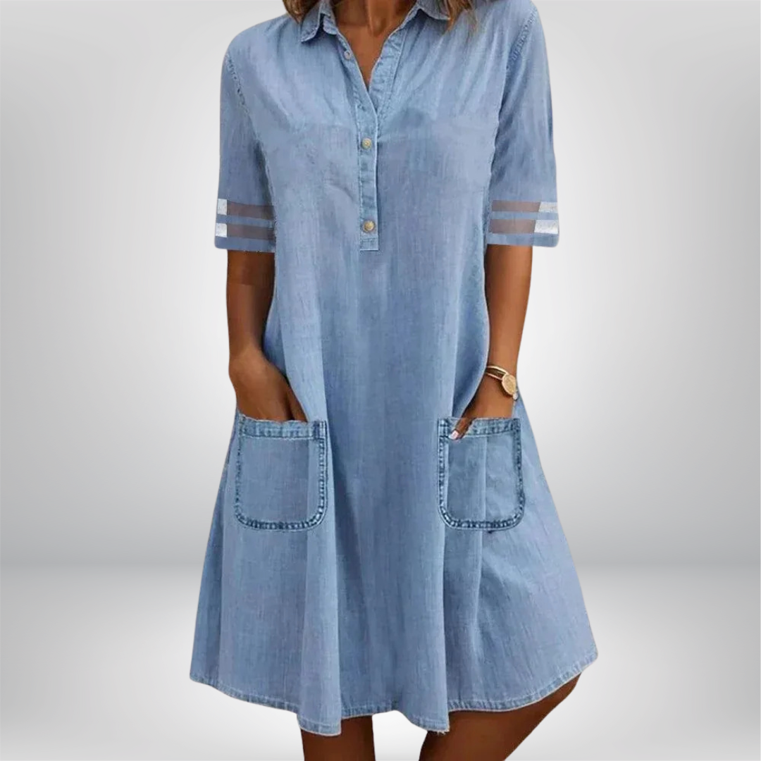 Sofia | Denim Lightweight Dress