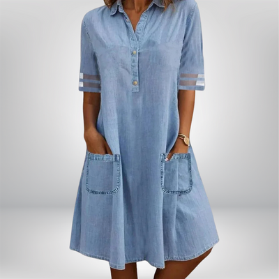 Sofia | Denim Lightweight Dress
