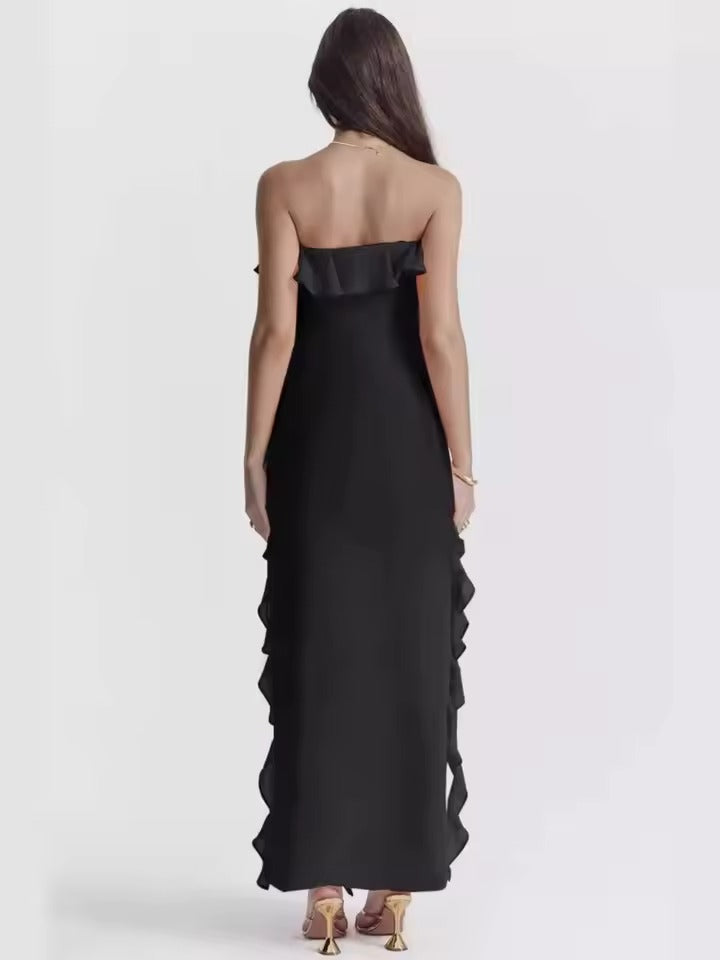 Selina™ | Long Evening Dress with Embellishments