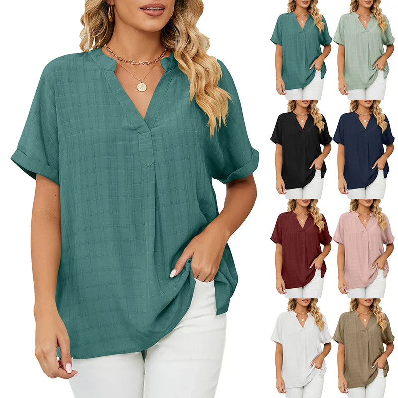 Vera™ – Casual V-Neck T-Shirt