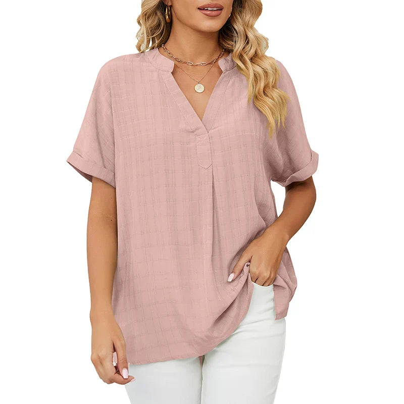 Vera™ – Casual V-Neck T-Shirt