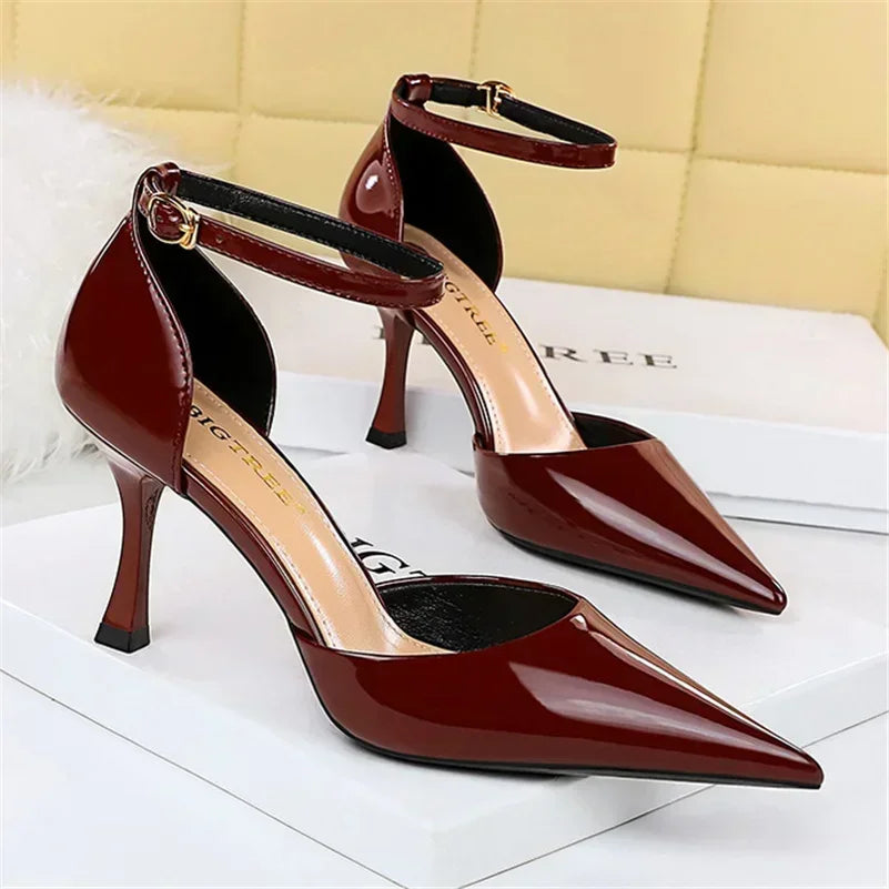 NADIA – High Heels with Ankle Strap