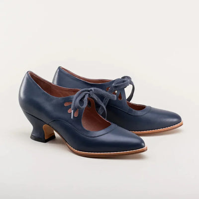VALENTINA – Lace-Up High Heels