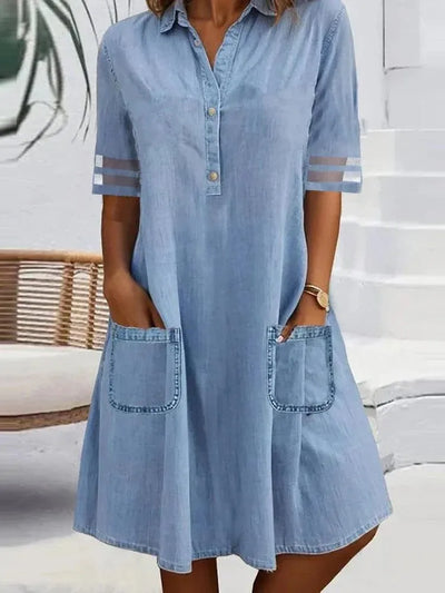 Sofia | Denim Lightweight Dress
