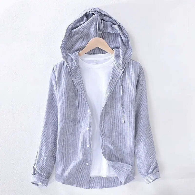 Ren™ – Striped Hooded Jacket Thin