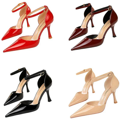 NADIA – High Heels with Ankle Strap