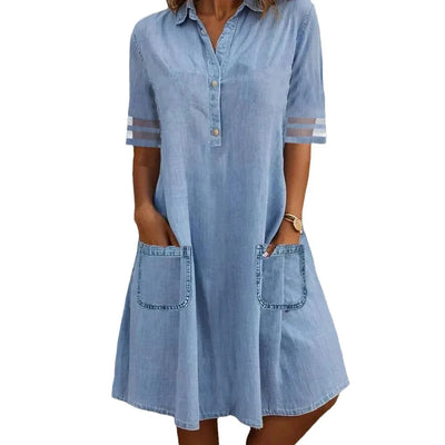 Sofia | Denim Lightweight Dress