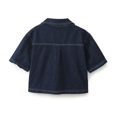 Sofia | V-Neck Denim Set
