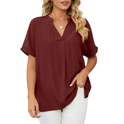 Vera™ – Casual V-Neck T-Shirt