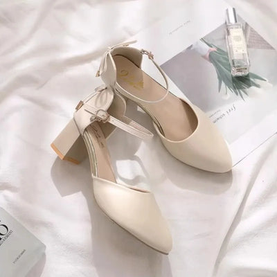ROMINA – Sandals with Block Heels