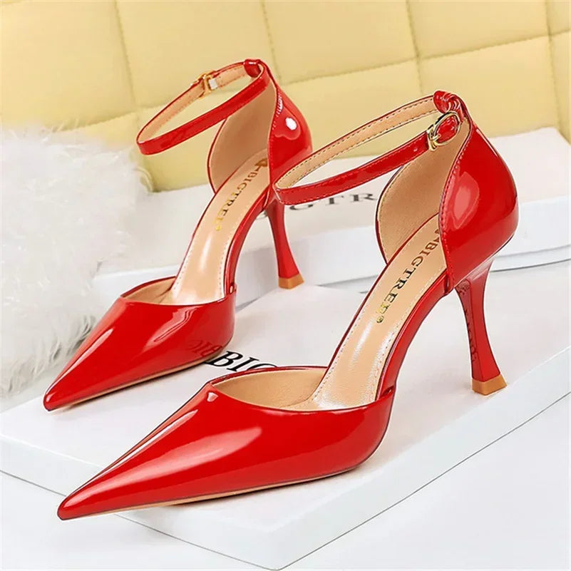 NADIA – High Heels with Ankle Strap