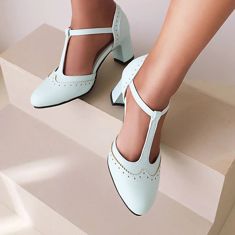 ALISSA – T Strap High Heels