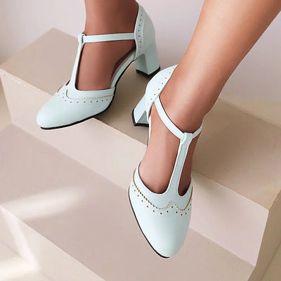 ALISSA – T Strap High Heels