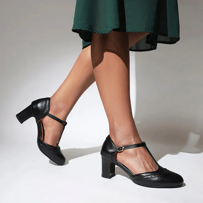 ALISSA – T Strap High Heels