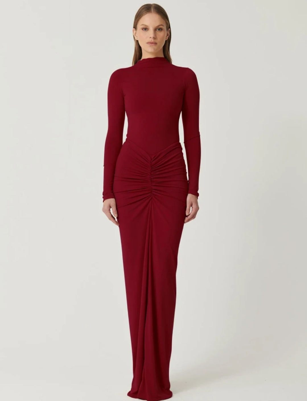 Alara™ | Long Pleated Maxi Dress