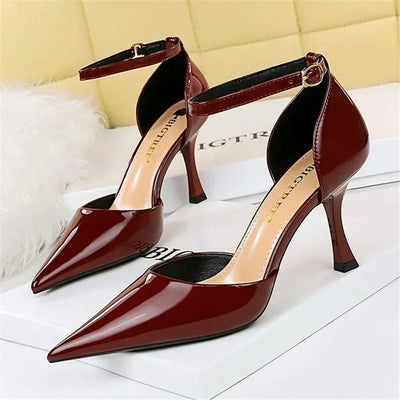 NADIA – High Heels with Ankle Strap