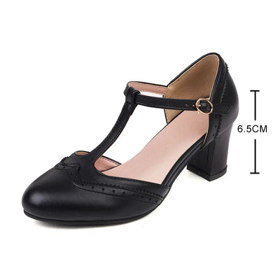 ALISSA – T Strap High Heels