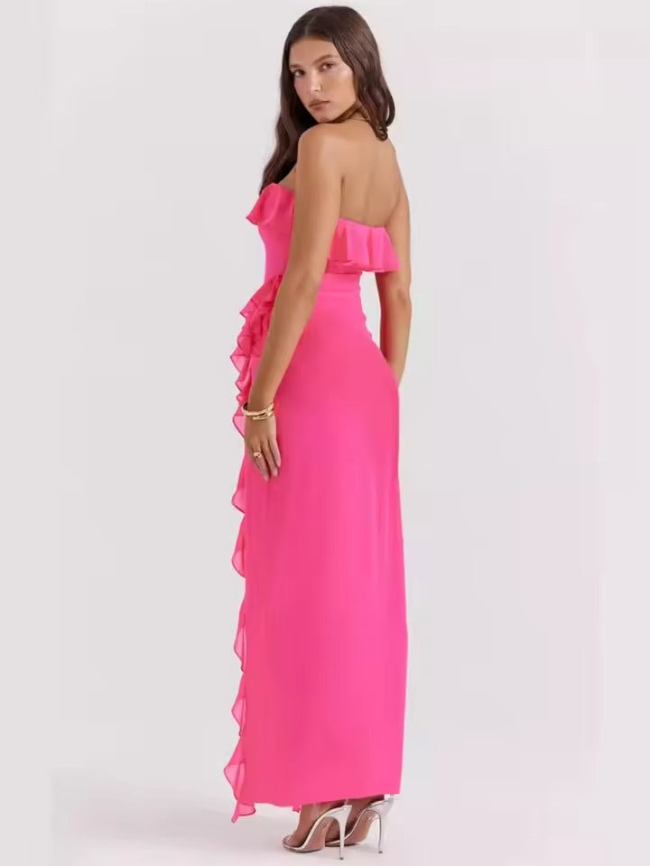 Selina™ | Long Evening Dress with Embellishments