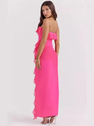 Selina™ | Long Evening Dress with Embellishments