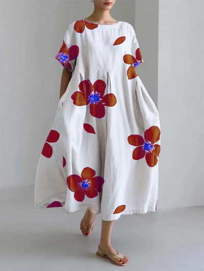 CATERINA – Maxi Dress Flowers Summer